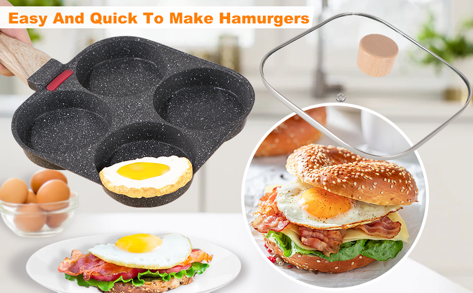 egg pans with lid