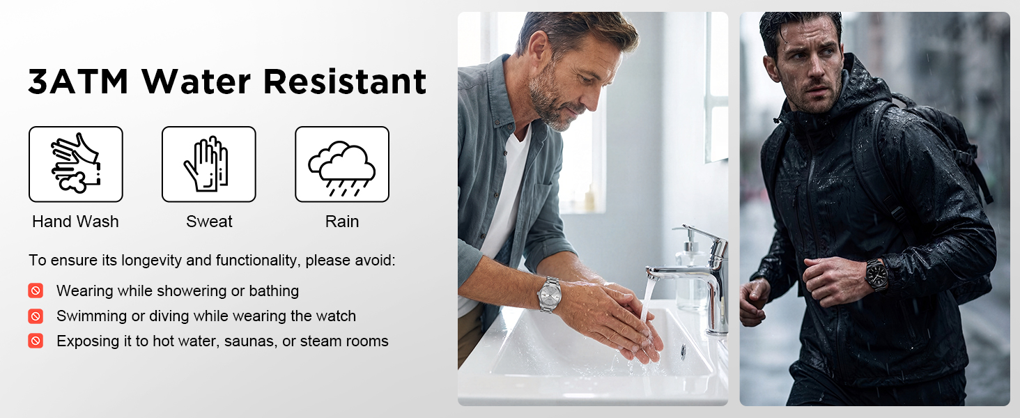 waterproof watch for men