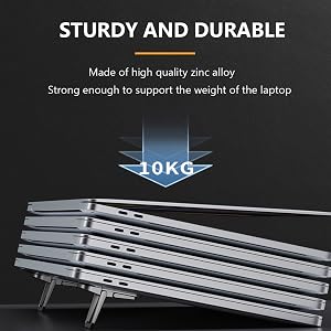 metal laptop stand keyboard riaser mini laptop stand portable laptop riaser