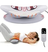 Multifunctional Electric Lumbar Traction Device for Lower Back Pain Relief, Cordless Battery-Powe...