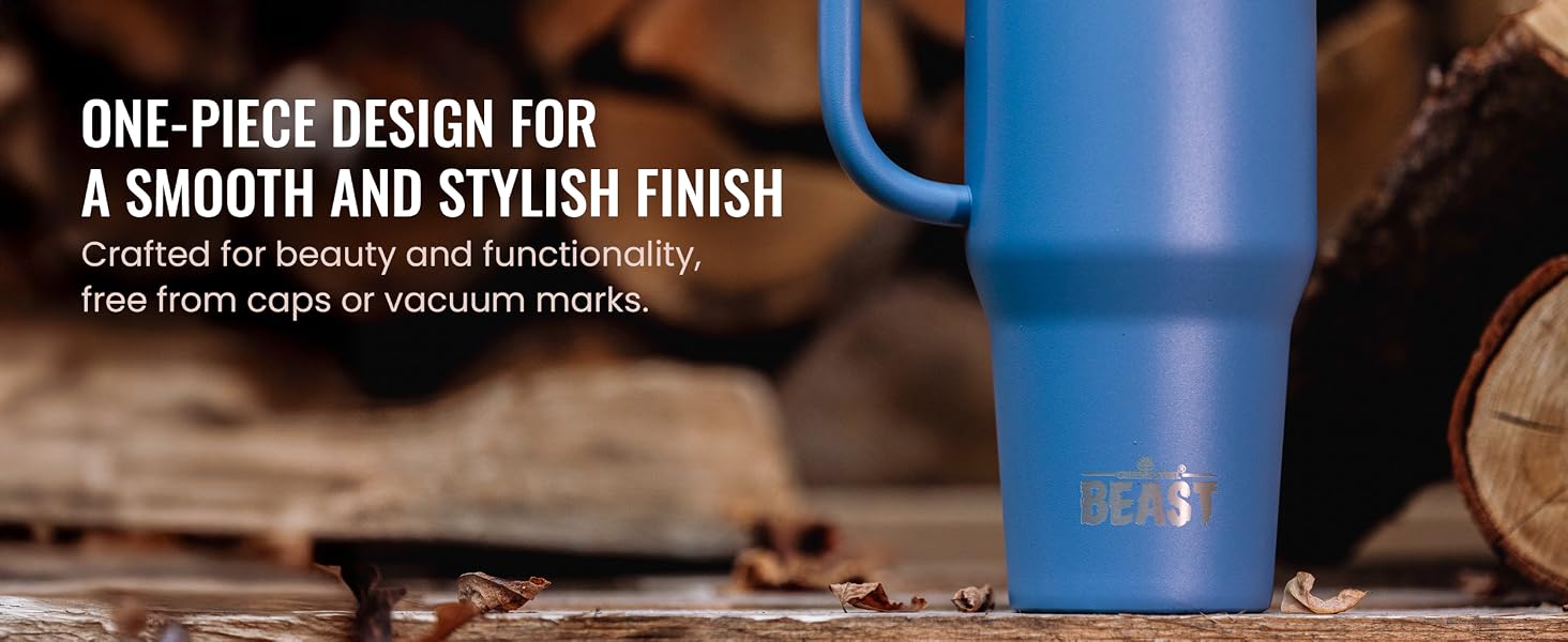 Greens Steel Beast Stainless Steel Insulated Tumbler With Handle
