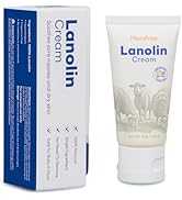 Nipple Cream Safe for Breastfeeding: Lanolin Nipples Balm 100% Natural | Sore Nipple Relief &amp; Cra...