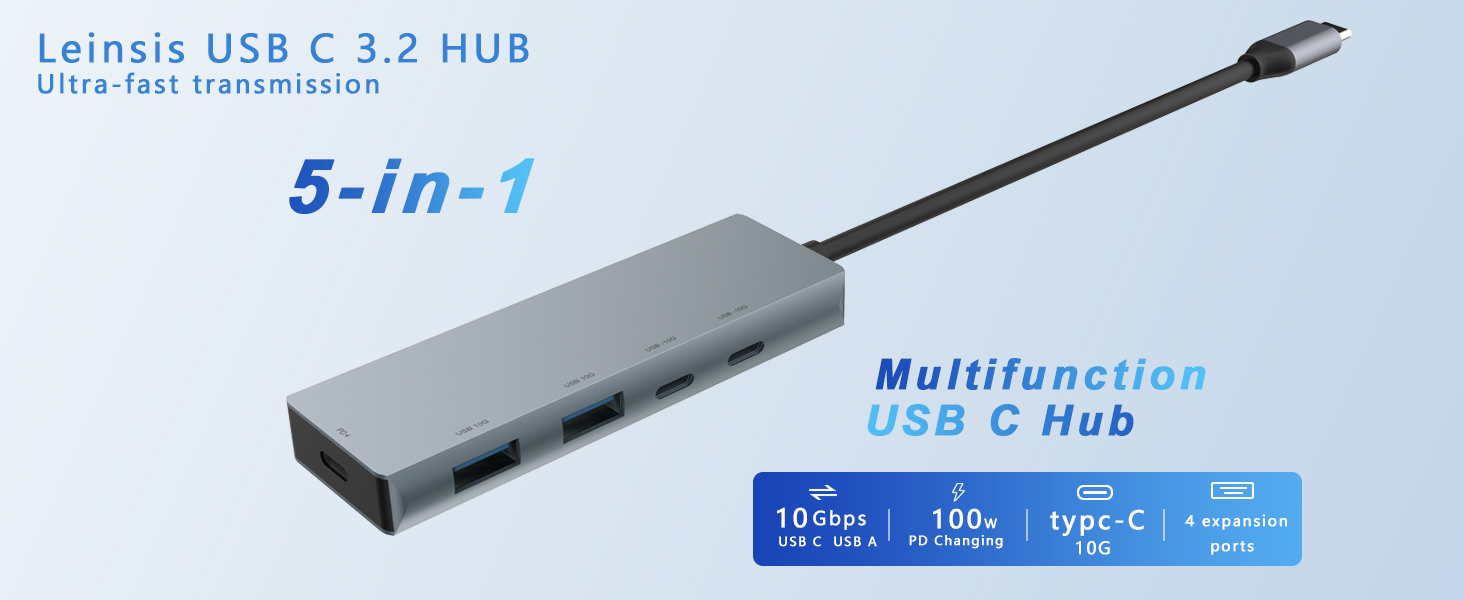 Leinsis Usb c 3.2 HUB