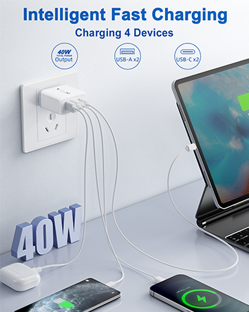 40W USB C Charger Block