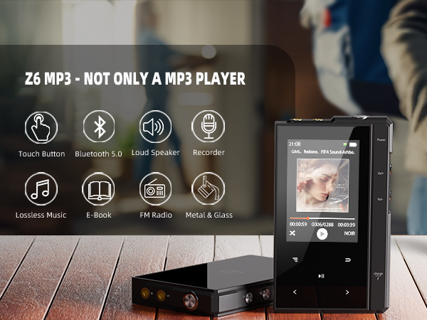 mp3 player with bluetooth