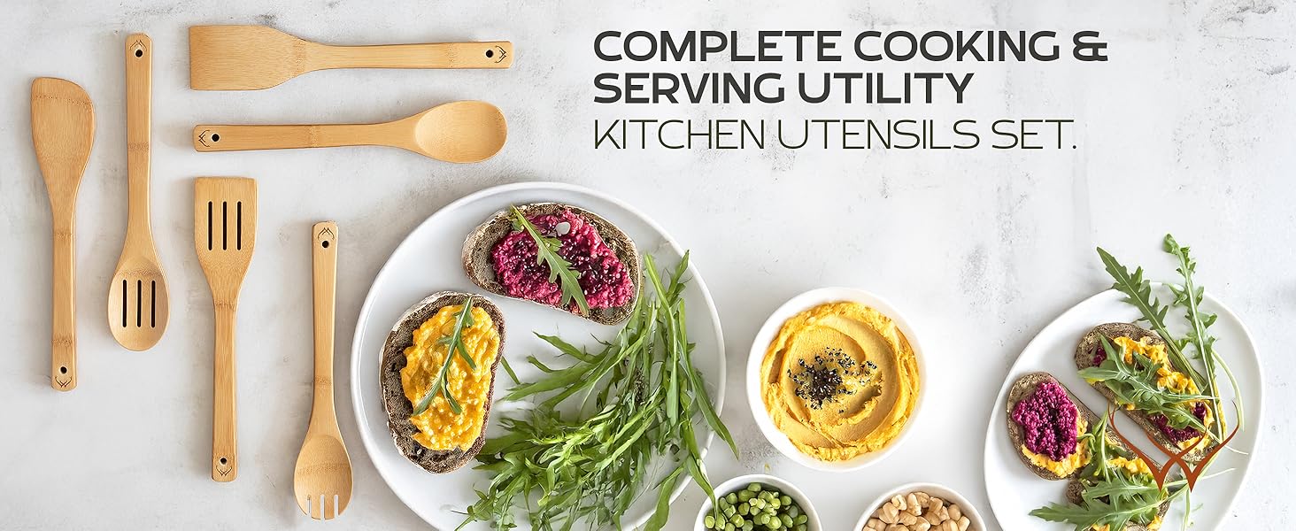 bamboo spoons for cooking wooden spatula set wooden kitchen utensil set wooden spatula