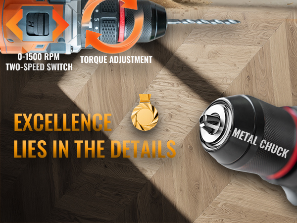 20V Cordless Drill Driver