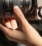 VILTROX EF-E5 Lens Adapter for Sony E Mount, OLED Display Auto Focus Lens Mount Ring Compatible w...