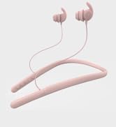 Hmusic HS88 Sleep Earbuds for Side Sleepers – Ultra-Thin Silicone Neckband Headphones, 30dB Noise...