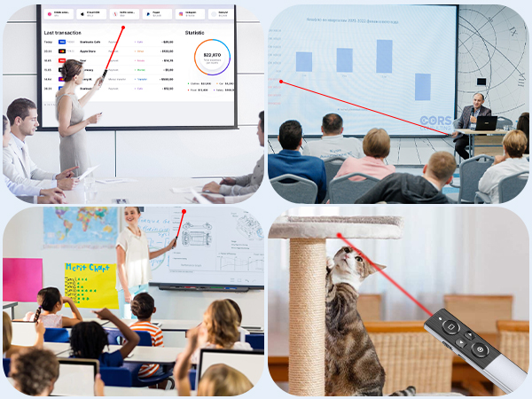 laser pointer presentation