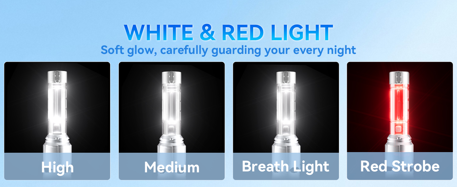 Camping Flashlight Rechargeable with Camping Lantern