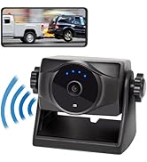 INSEETECH 1080P Magnetic Wireless Backup Camera, 90 Days Standby Rechargeable Battery, Waterproof...