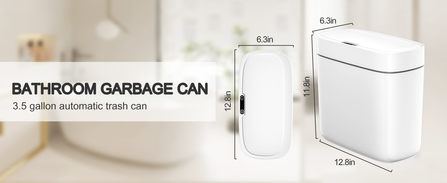 automatic trash cans touchless