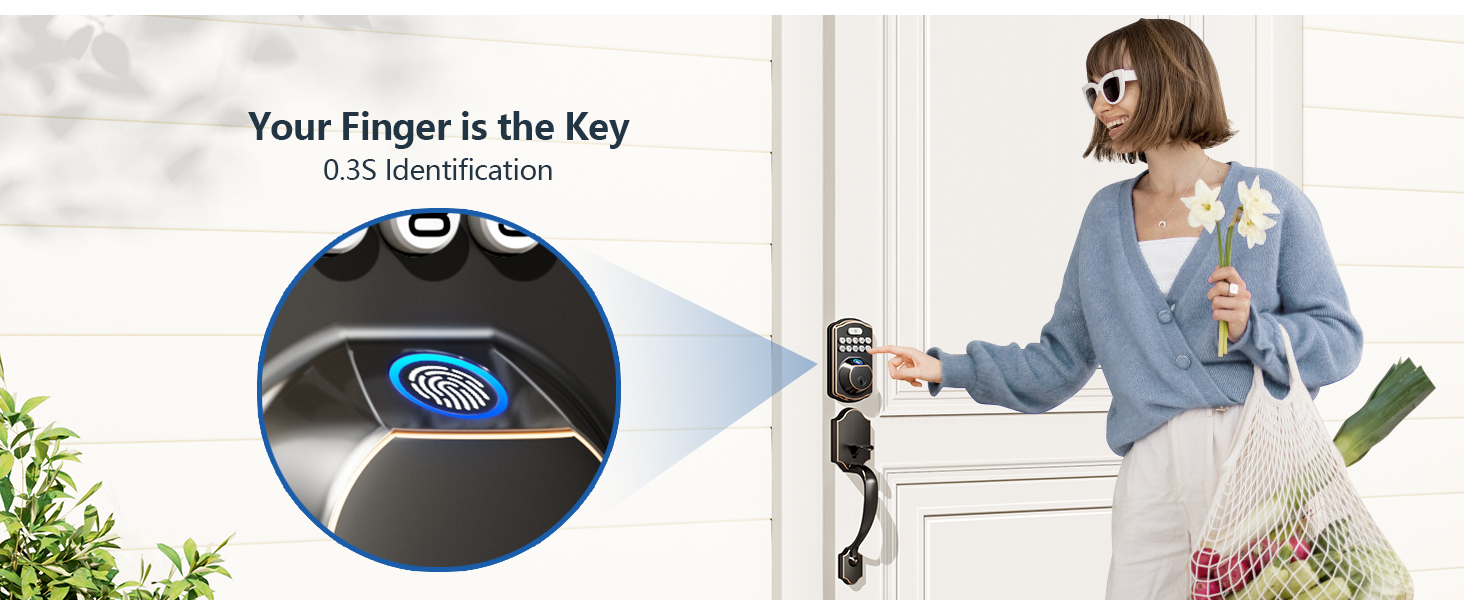 keyless entry door lock