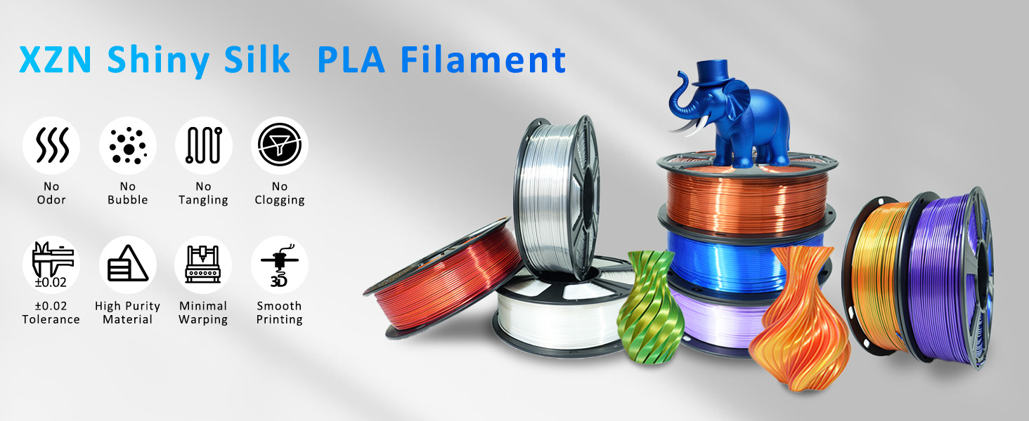 silk pla filament