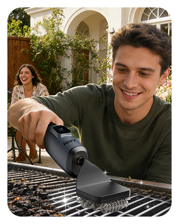 safe grill brush for outdoor grill
