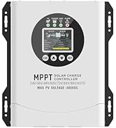 Y&amp;H 60A MPPT Solar Charger Controller Max Input 480V PV, with 24V-96V Auto Battery Recognition, G...