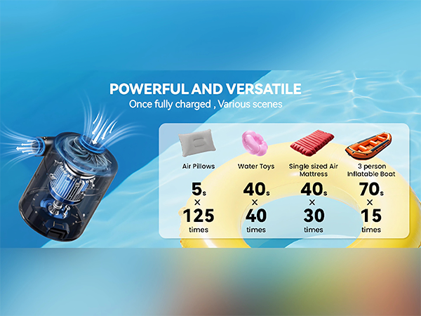 air pump for pool floats