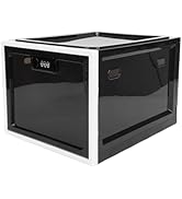 BONKZEBU Large Lock Box 3 Digit Combination Code Lock Box for Home Sufficient Storage Space Locka...