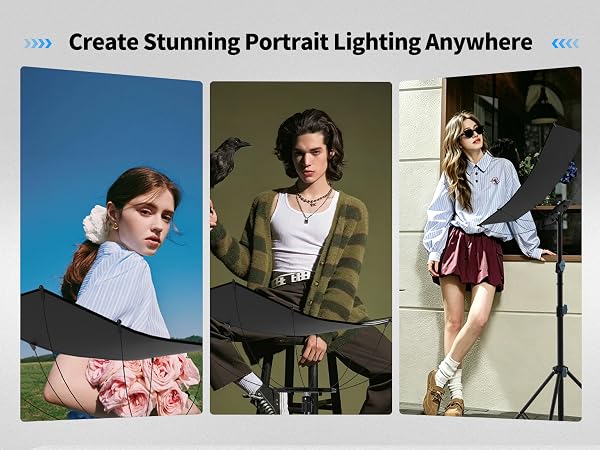 u shape reflector with stand