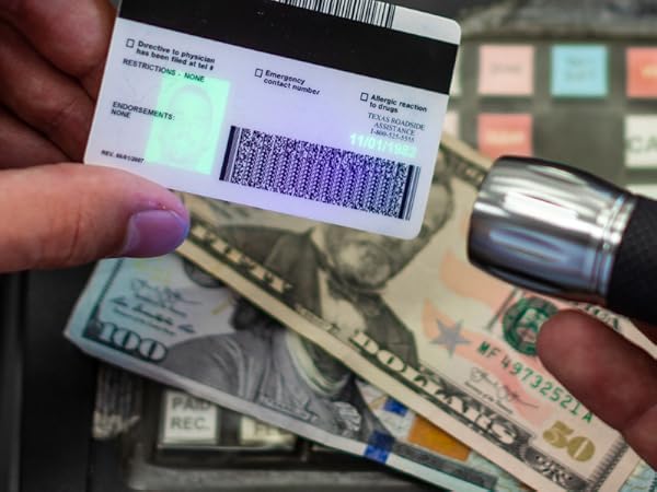 counterfeit money detector UV counterfeit bill scanner Portable money detector