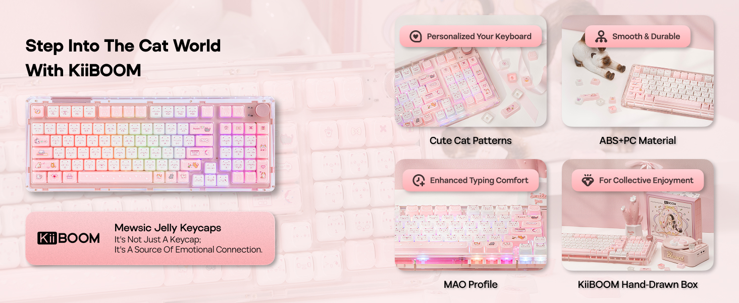 Mewsic Keycaps