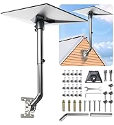 Starlink Gen 3 mount, Adjustable Starlink Wall Mount Compatible with V3 Standard Dish, 304 Stainl...