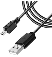 FOUCECLAUS USB Power and Data Cable for Texas Instruments Calculators, 5Ft Charger Cord Compatibl...