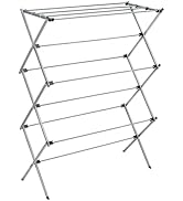 Honey-Can-Do Collapsible Laundry Drying Rack, Sturdy Steel, Foldable &amp; Portable Clothes Drying Ra...