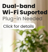 Aoqee 2.4G and 5G wifi indoor camera G5