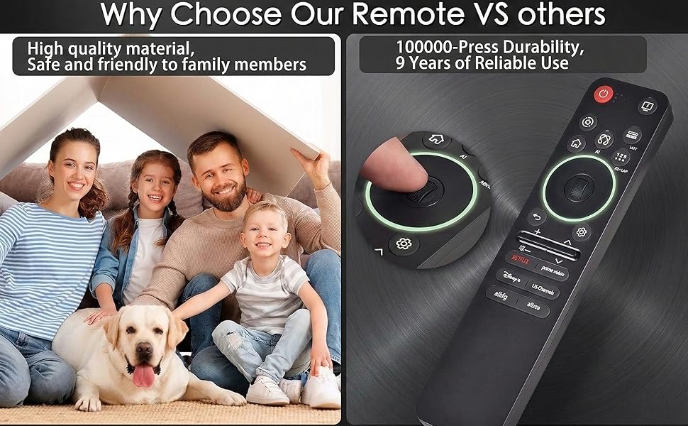 WHY Choose our remotes vs others