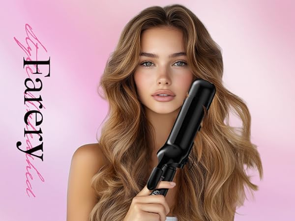 farery large barrel curling iron