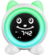 I·CODE OK to Wake Kids Alarm Clock,Toddler Sleep Training Clock with Night Light &amp; Nap Timer,Gift...