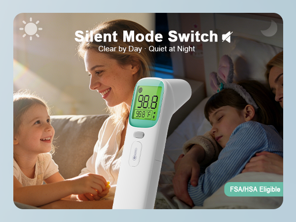 Synolmedic Thermometer for Kids and Adults,Baby Ear Thermometer Infrared Digital Thermometers