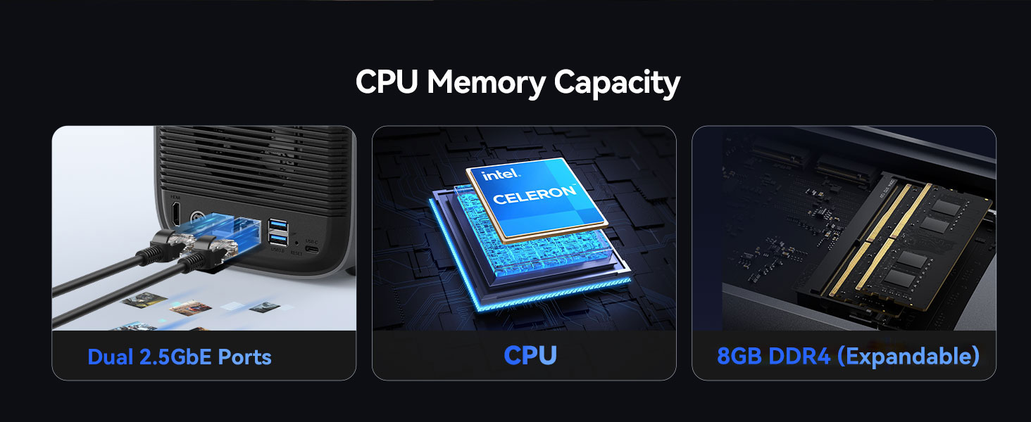 nas storage,qanp nas,asustor nas,2*2.5GbE