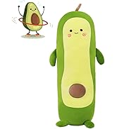 Cute Avocado Stuffed Plush Soft Hugging Pillow Toy Lovely Fruit Plush Toy Doll Green Avocado Thro...