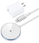 NANAMI Magnetic Wireless Charger Pad with 20W PD Adapter for iPhone | For MagSafe iPhone 17/16/15...