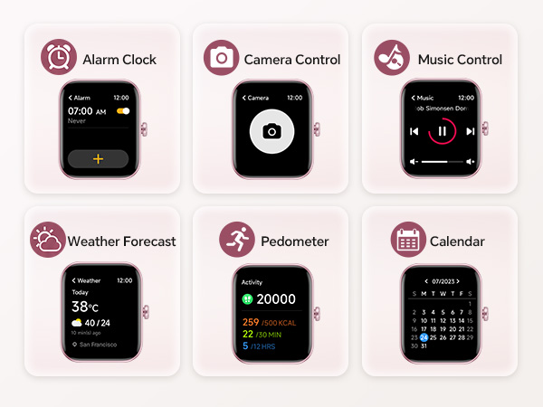 Multifunctional smart watch