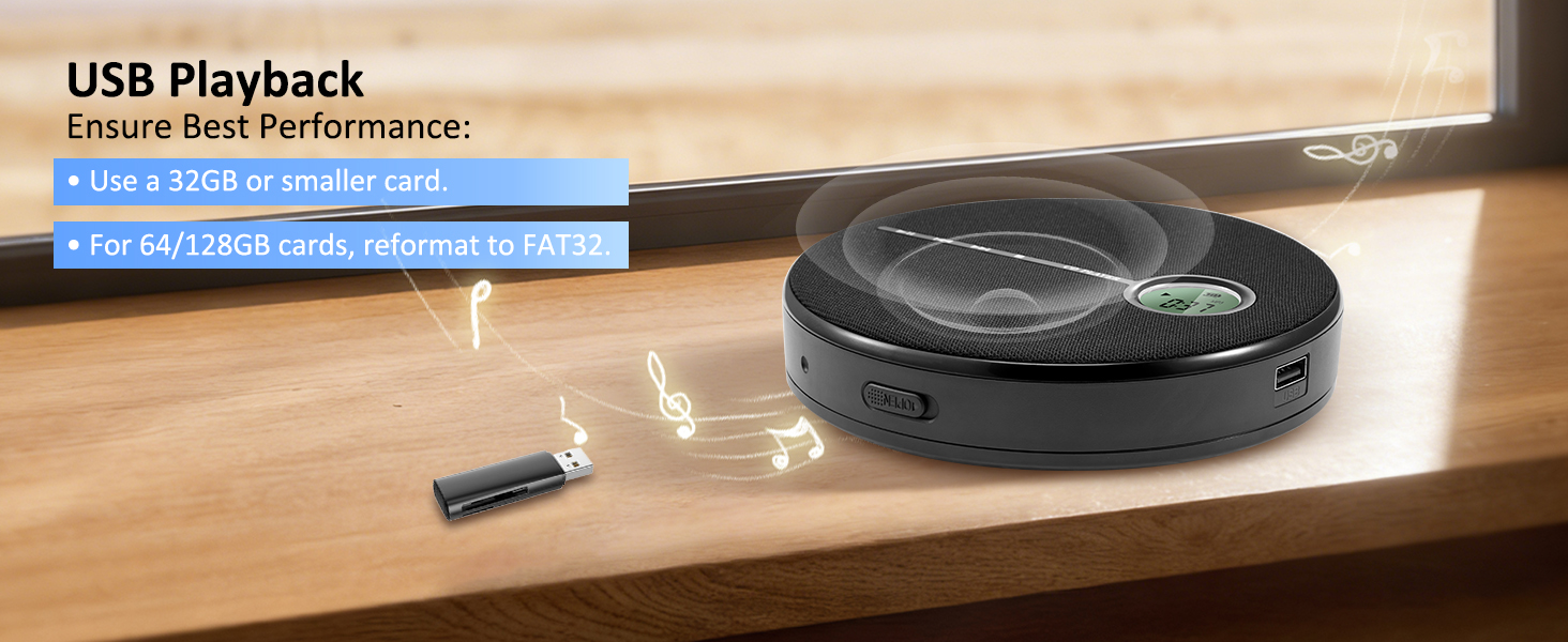 small cd player discman for car usb