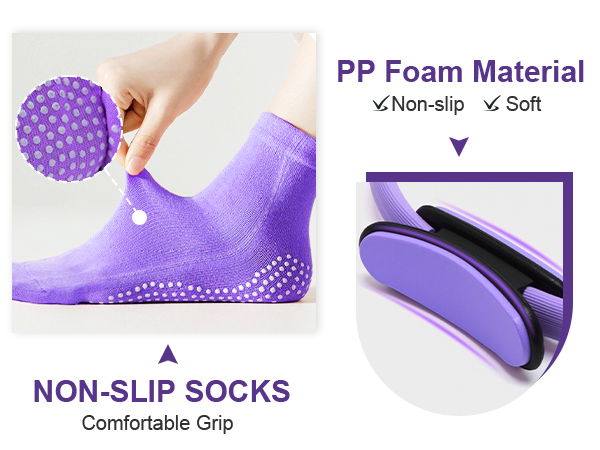 Polka dots for reliable grip