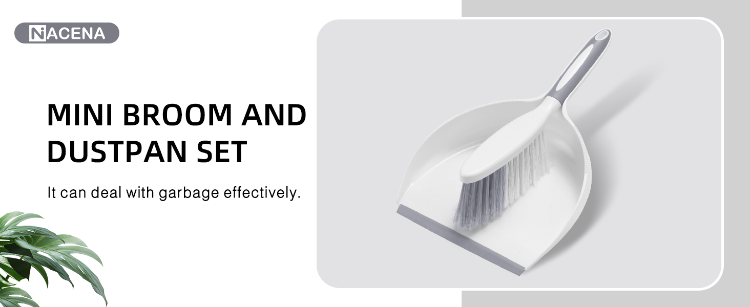 Dust Pan and Brush Set