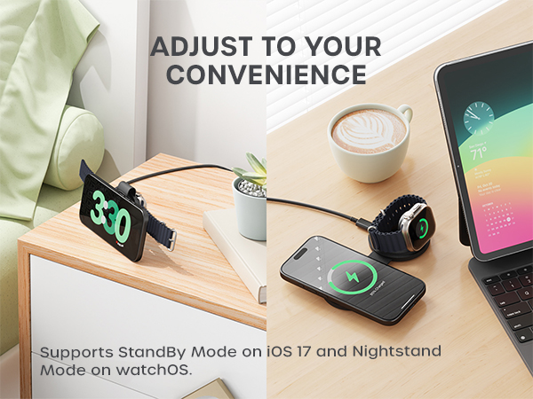 OntheGo 2-in-1 Wireless Charger