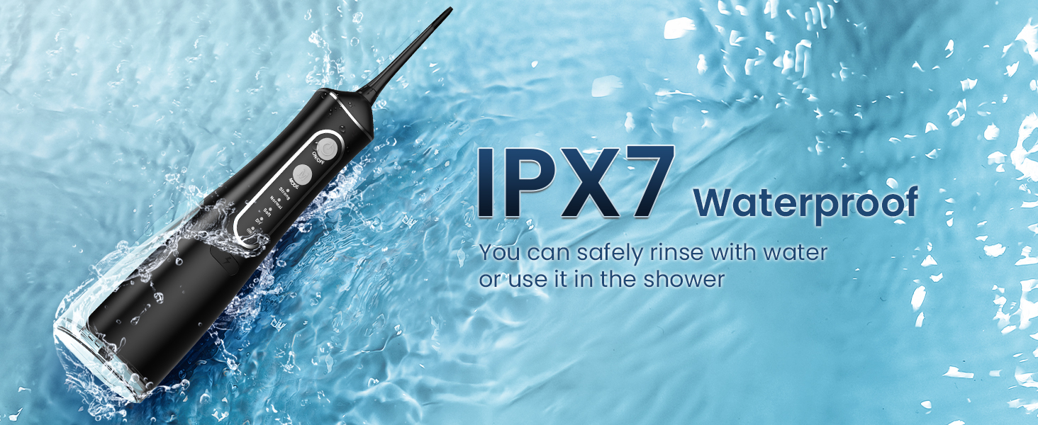 IPX7 Waterproof