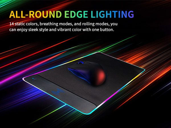Gaming mouse pad