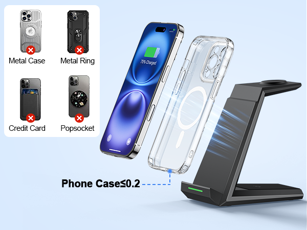apple watch and iphone 16 charging