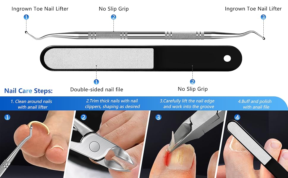 Toenail Clippers for Seniors Thick Nails