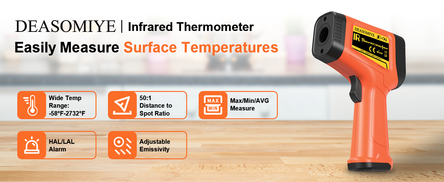 infrared thermometer temperature gun