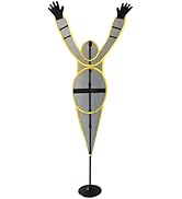 Vhelyom Fixed Arm Basketball Training Dummy - Defensive Mannequin for Shooting &amp; Dribbling | Heig...