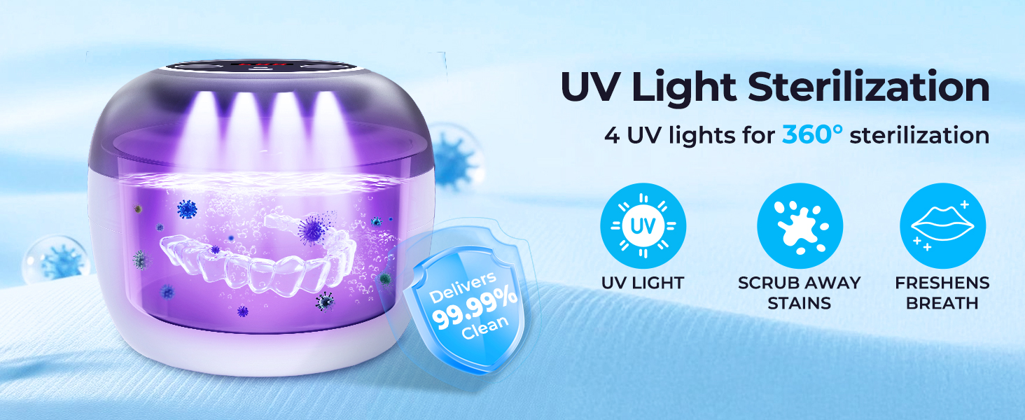 ultrasonic denture cleaner