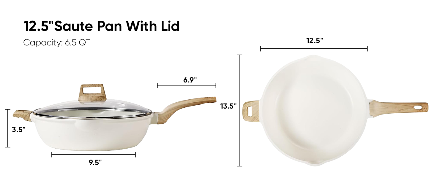 non stick frying pans nonstick deep frying pan skillet frying pan with lid deep saute pan with lid